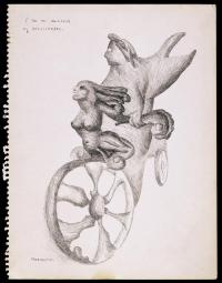 I am an Amateur of Velocipedes 1941 by Leonora Carrington 1917-2011